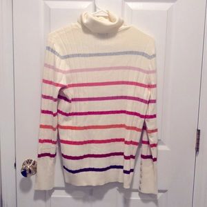 Talbots women’s M striped sweater